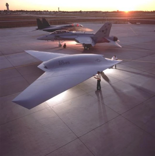 The X-45C is expected to become one of an array of global strike solutions, including the F/A-18F Super Hornet, and F-15E Strike Eagle.