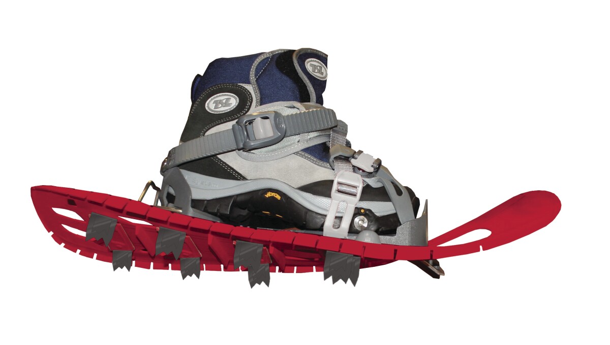 Barefootstyle snowshoes? TSL Outdoors gives the Symbioz "hyper" flex