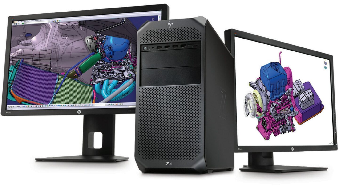 The baby of the bunch – the Z4 single processor workstation