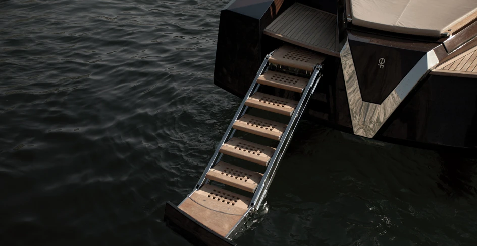 The Antagonist's foldaway ladder
