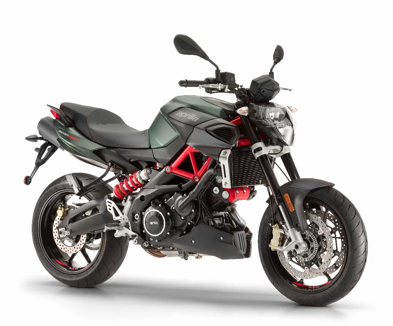 The new Aprilia Shiver in Unconventional Green