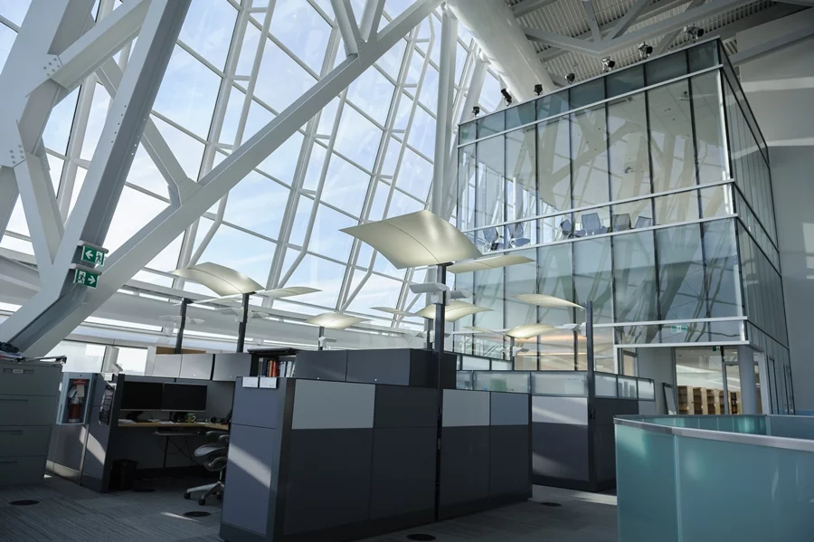 Workstations at the Canadian Museum for Human Rights