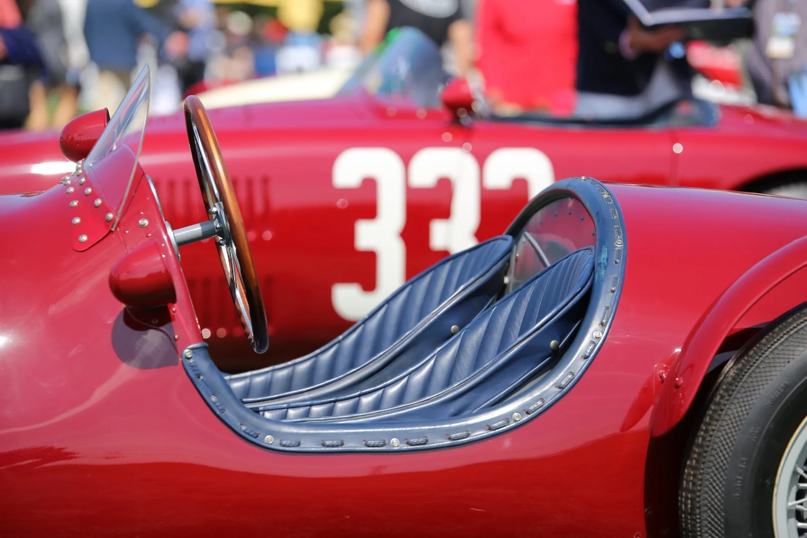 Similar Maserati colouring graces the Italian born OSCAs