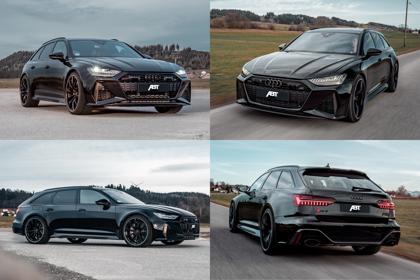 The ABT RS6+ sits between the standard RS6 Avant and the RS6-R, offering 700 hp and 880 Nm of torque. It still offers racecar-dressed-for-the-road performance when required, but looks far more pedestrian. Additionally, the entire Audi drive select dynamic handling system (auto, comfort, dynamic or efficiency) changes the characteristic of important drive and suspension components from a comfort bias to distinctly dynamic or particularly fuel-efficient as required. This car will perfectly play the role of both Dr Jeckyl and Mr Hyde