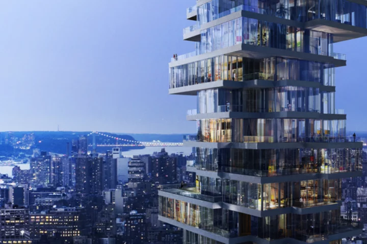 Work at New York's 56 Leonard Street has restarted