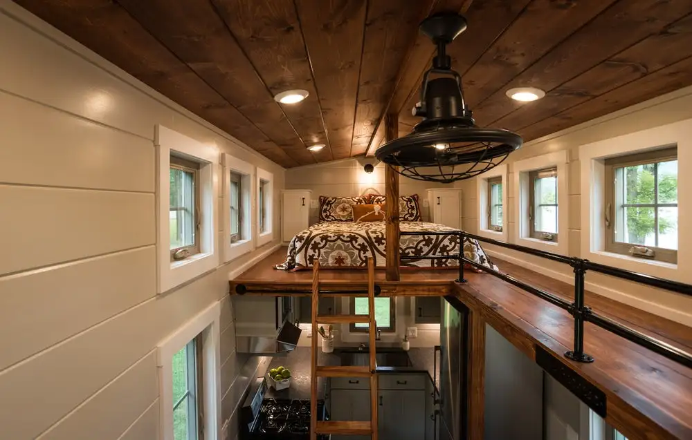 One of the Retreat's loft bedrooms