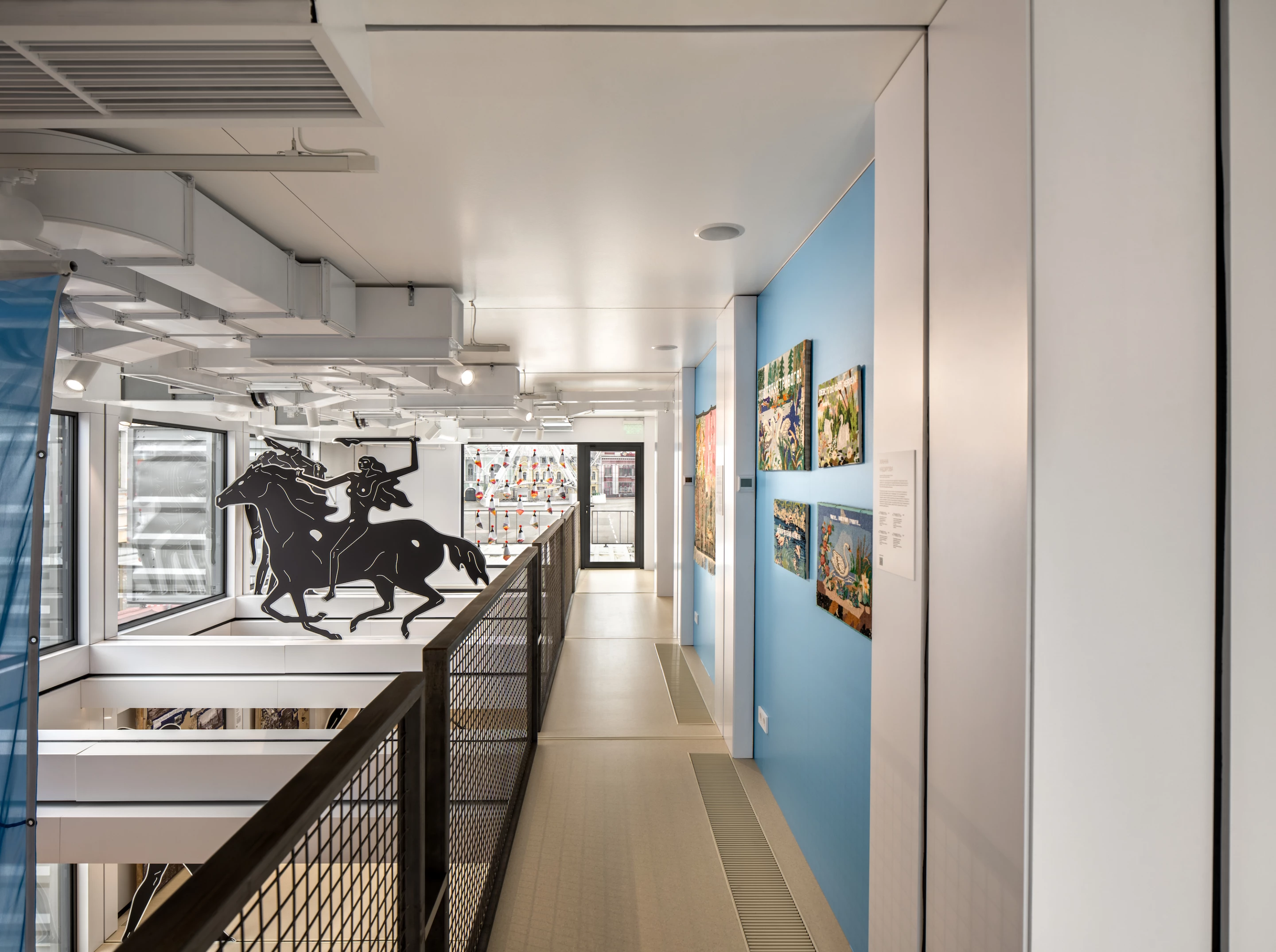 All proceeds from MOT go toward the restoration of art institutions in Ukraine damaged during the war