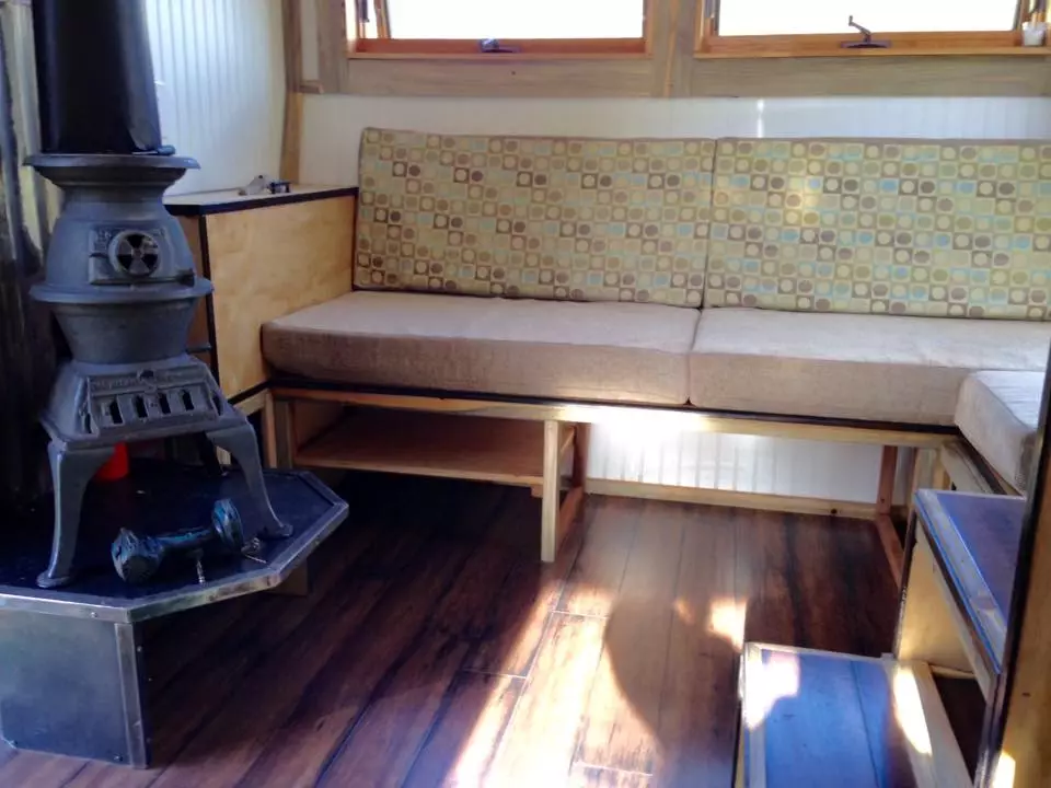 Inside the main lounge area