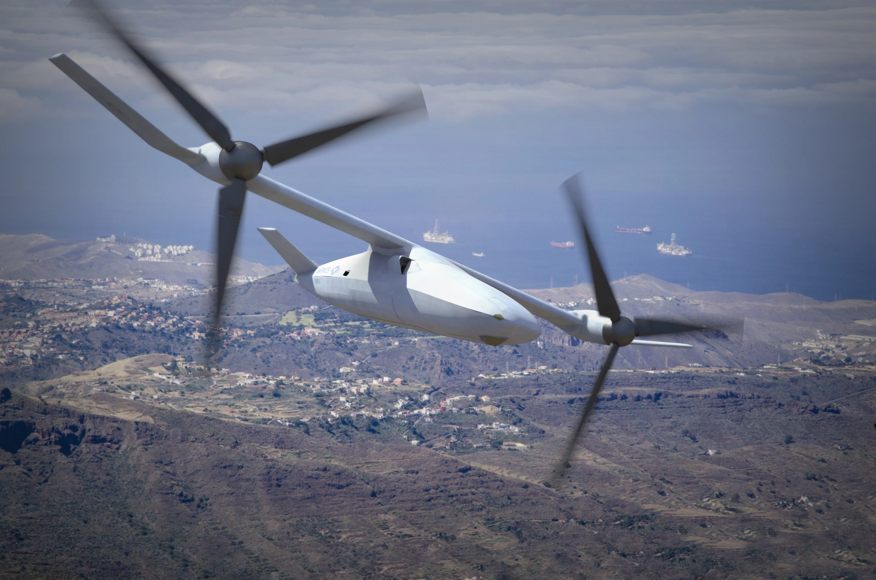 The V-247 is an unmanned multi-mission aircraft