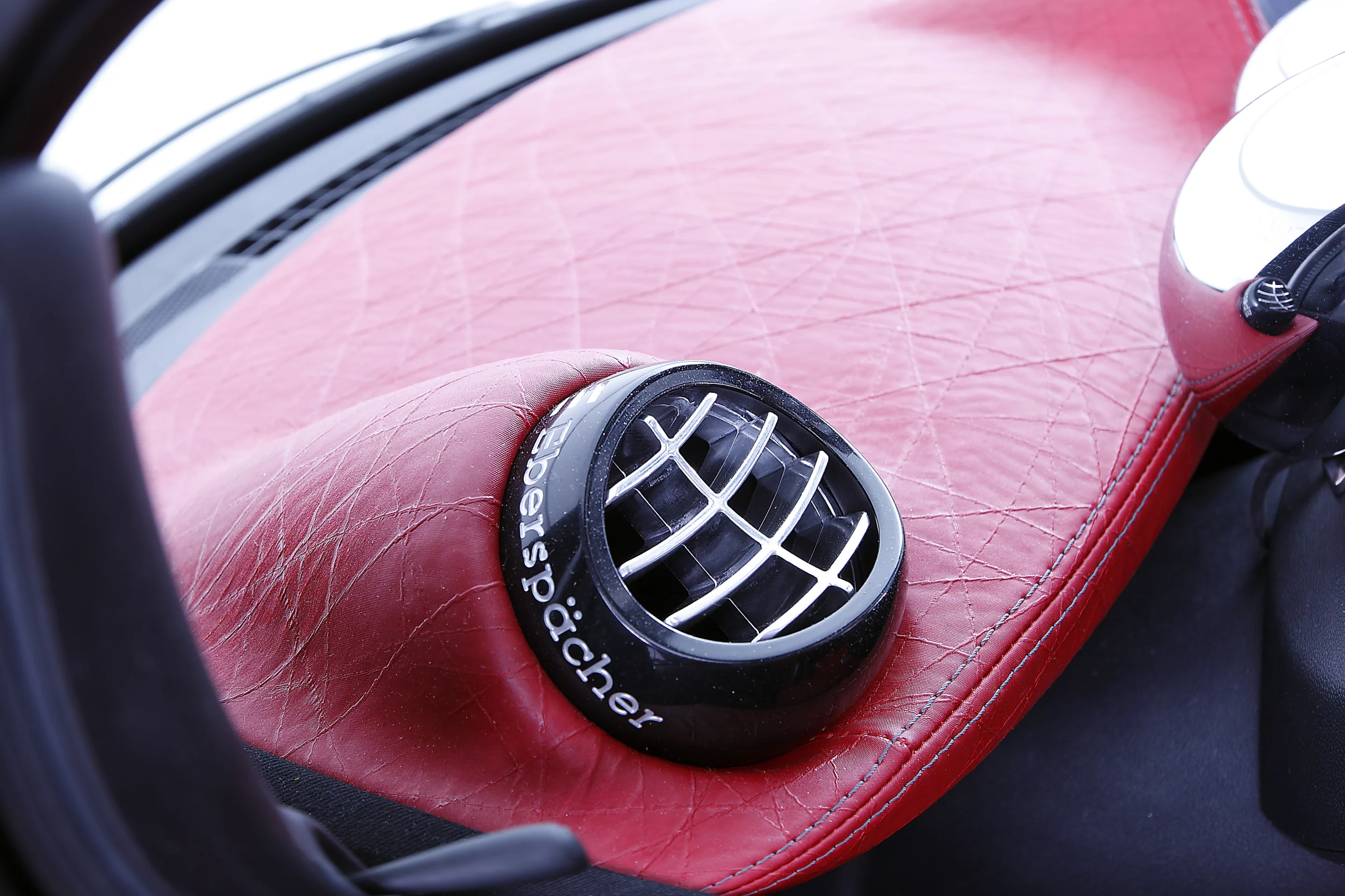Rinspeed is very broad of the 5.5 kilowatt cabin heater