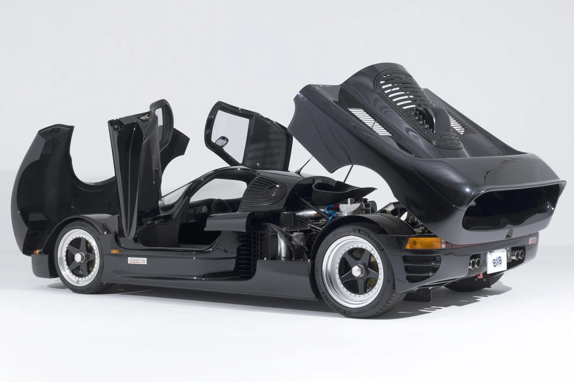 The Schuppan 962CR (Chassis # AS 962CR P2) that is currently for sale is the second prototype and was the first car to be built on the two-inch-wider Reynard carbon fiber chassis. The extra two inches were added to allow for slightly more cabin room and only four of these chassis were ever produced.