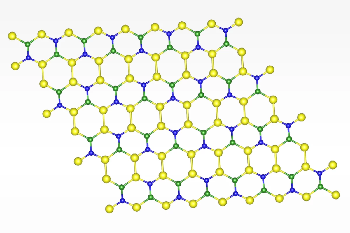 The new material is made up or boron, nitrogen and silicon, and could one day prove popular in consumer electronics