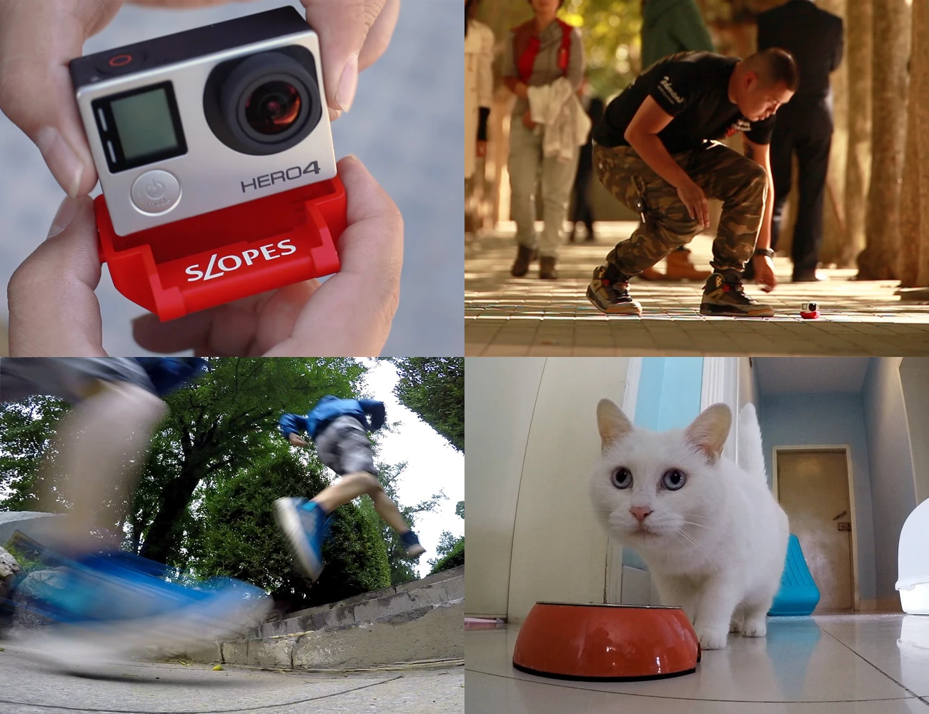 The Slopes GoPro stand is currently on Indiegogo