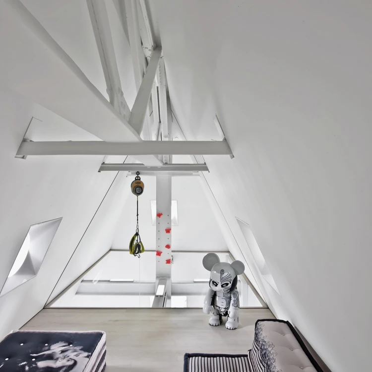 There are many "secret" areas of the house for the occupants to explore (Photo: David Hoston)