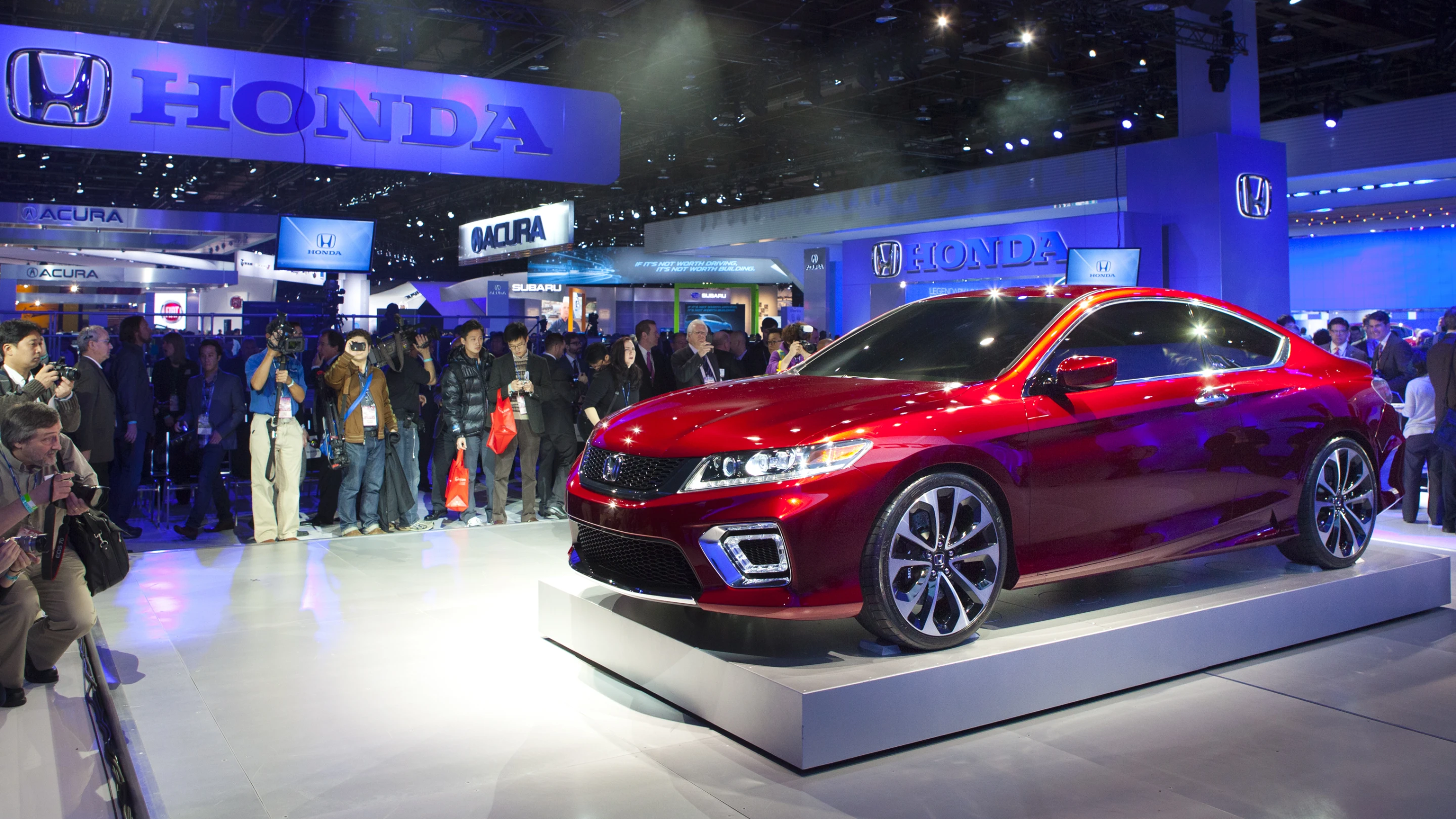 The Honda Accord Coupe Concept at NAIAS 2012