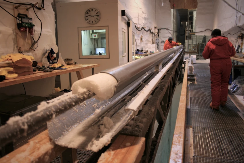 Researchers analyzing ice cores, which revealed the year of a major geomagnetic storm in the ancient past
