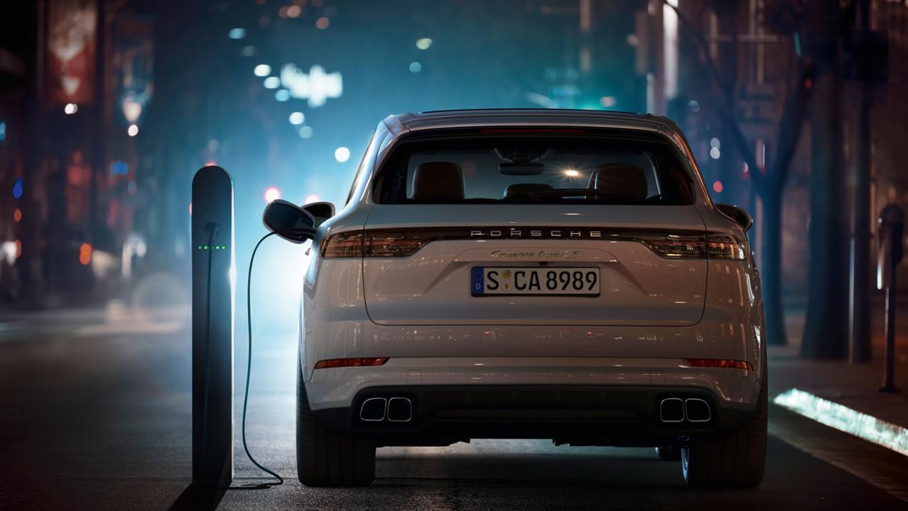 Porsche is promising up to 40 km (25 mi) of electric-only range for the Cayenne Turbo S E-Hybrid