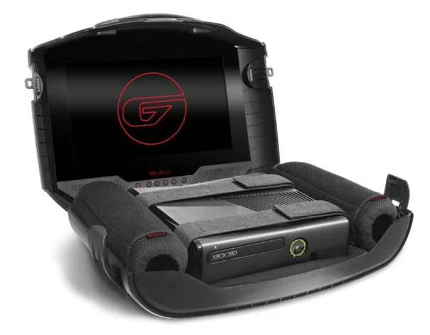 The GAEMS G155 case protects and secures your game console, and provides an HD LED screen while on the go