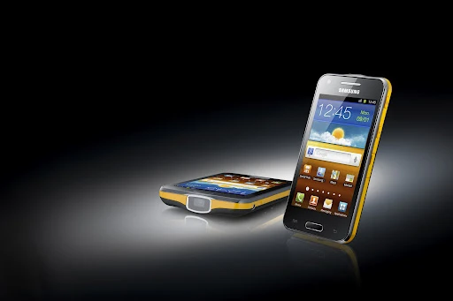 The Galaxy Beam's projector can produce images up to 50-feet in size