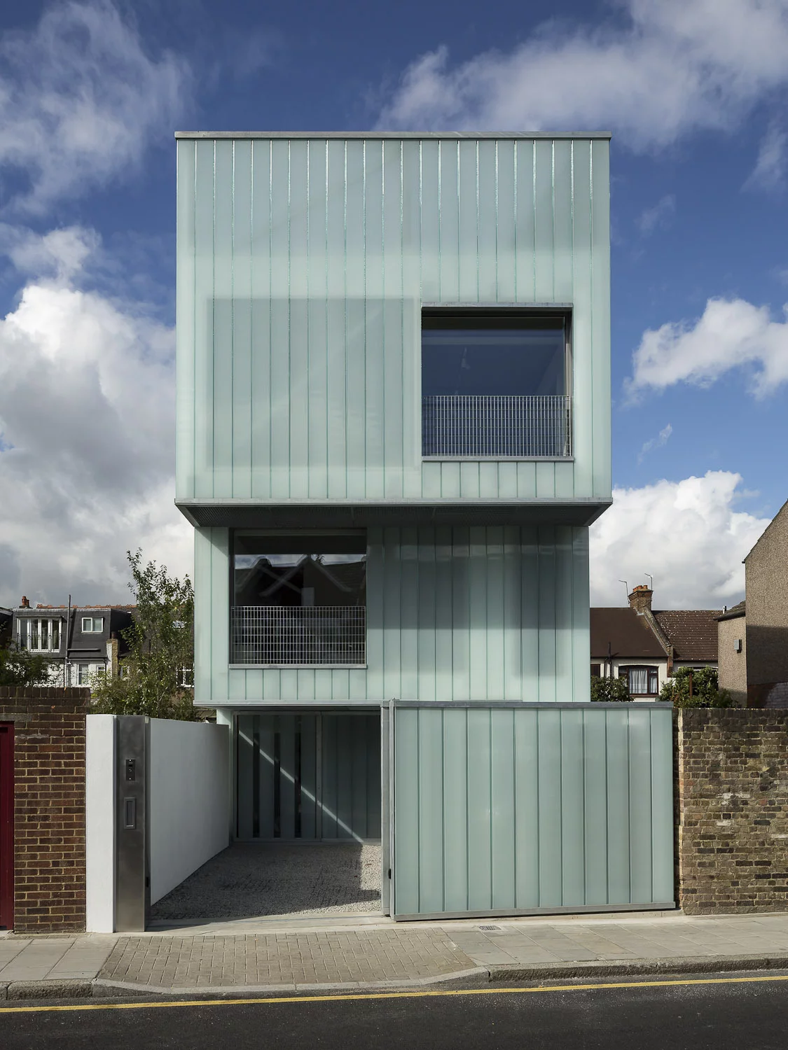 The Slip House, by Carl Turner Architects offers a template for affordable sustainable family homes in the UK (Photo: Carl Turner Architects)