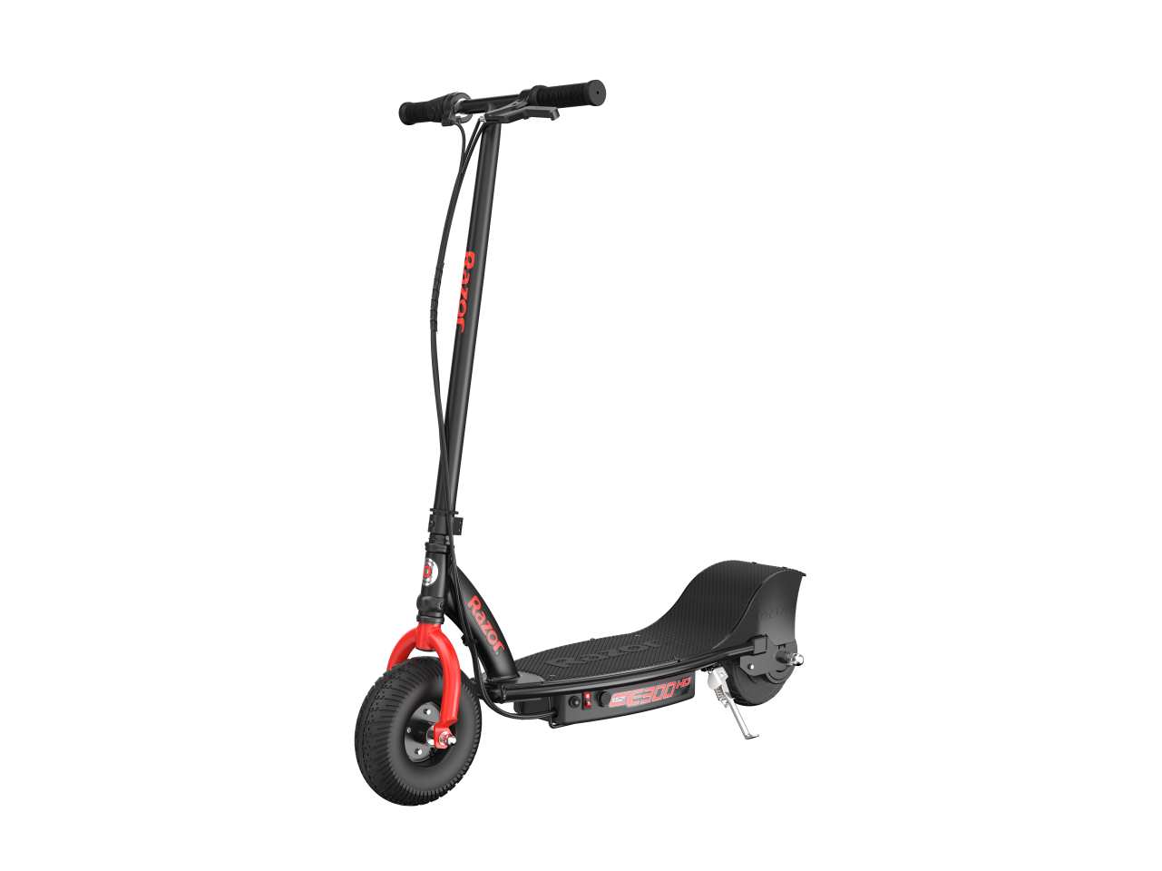 A rear hub motor variant of Razor's popular E300 kickscooter