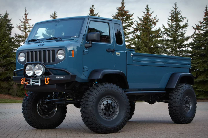 Jeep and Mopar's new Mighty FC concept vehicle is based on the classic Jeep Forward Control