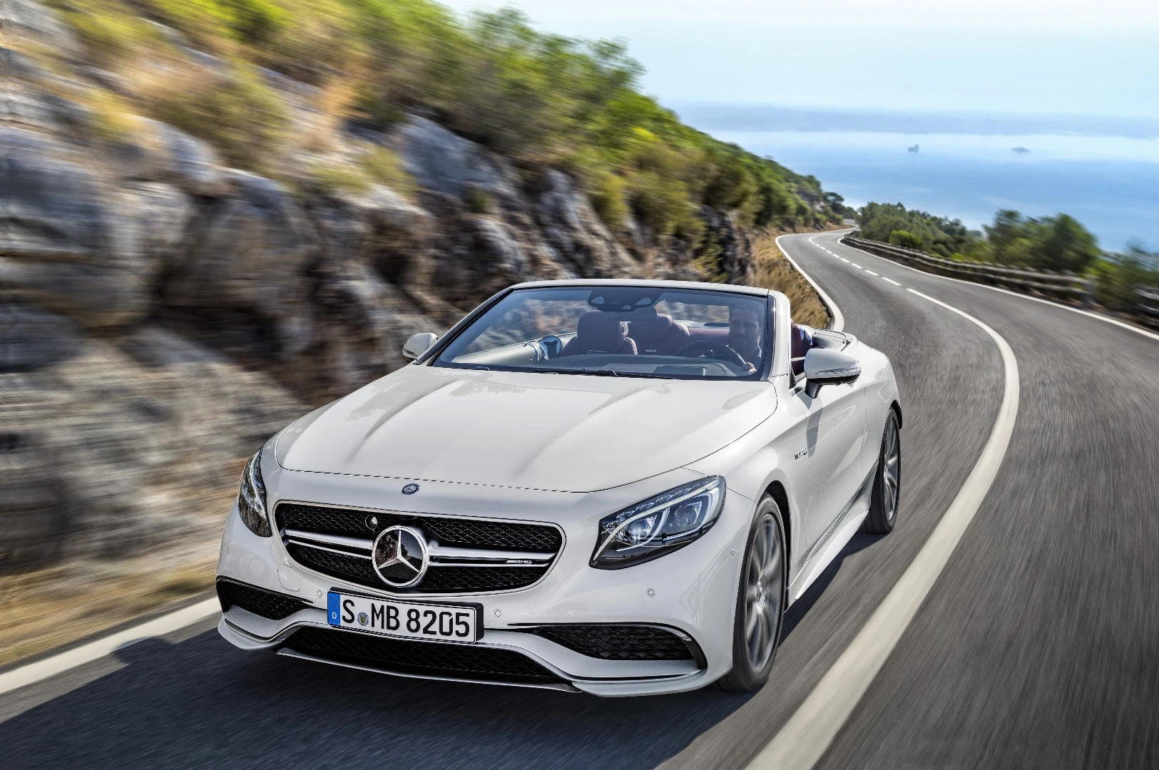 Up front, owners can spec the car with headlamps that incorporate Swarovski crystals