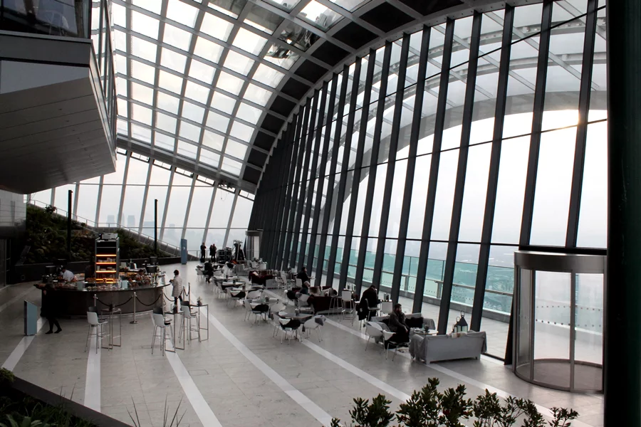 The Sky Garden is a public space at the top of 20 Fenchurch Street (Photo: Stu Robarts/Gizmag)