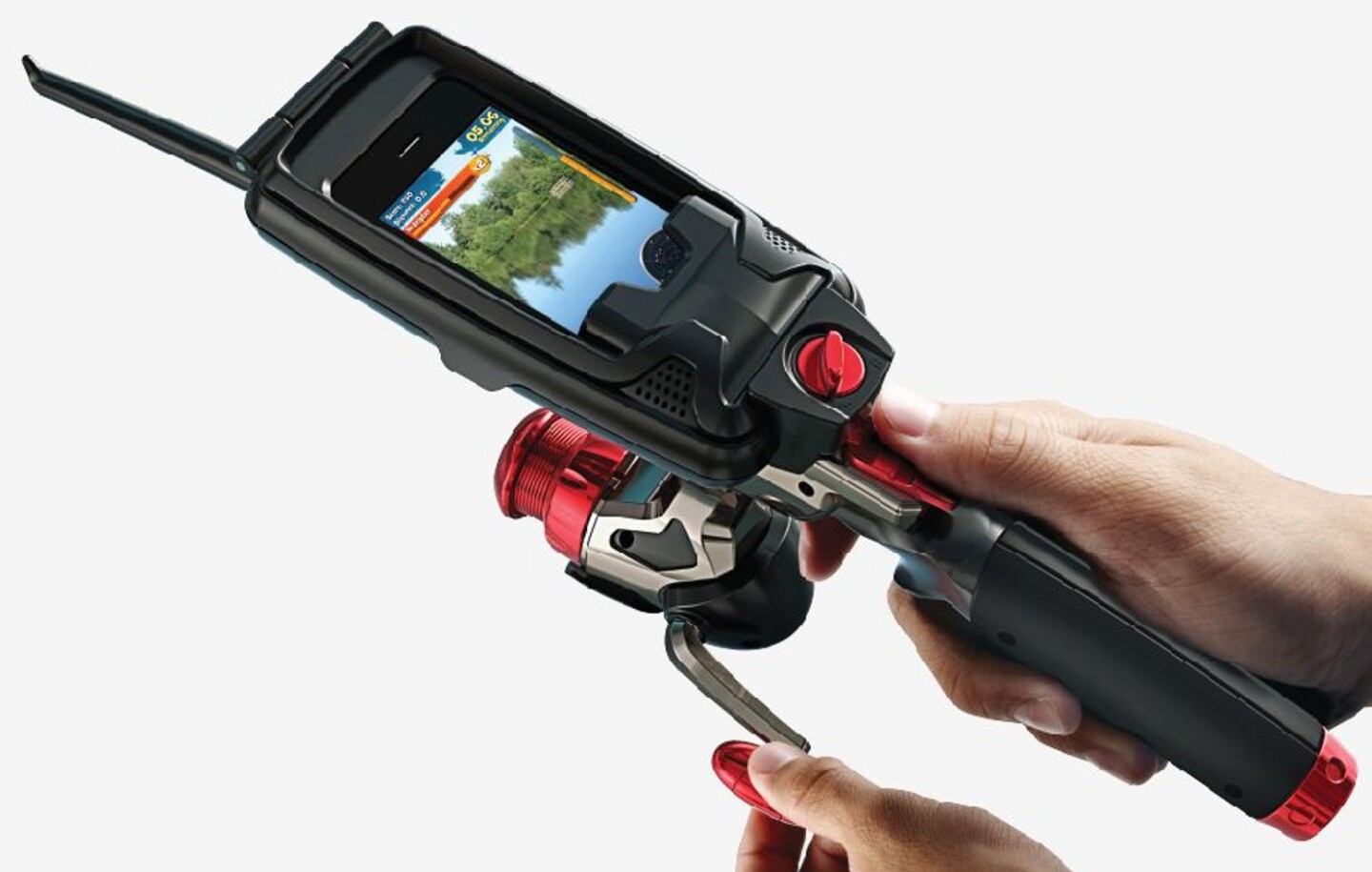 AppFishing features life-like casting, while the gyro in the smartphone is said to make you feel as though you’re in a little boat