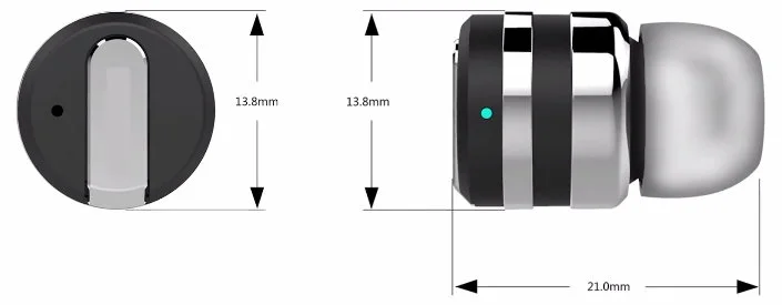 The Dot claims the title of "world's smallest Bluetooth headset"