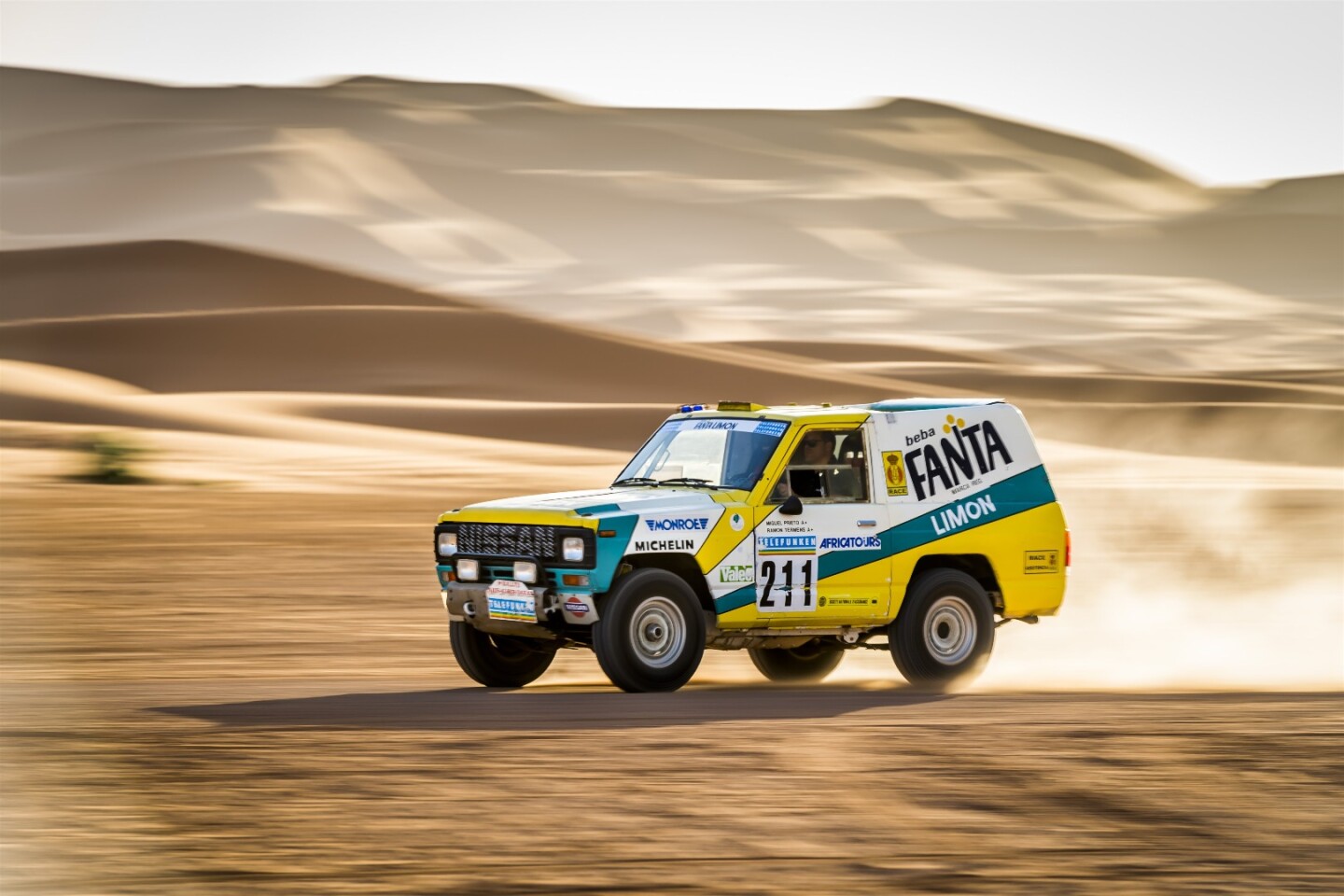 ParisDakar classic restored and returned to the dunes