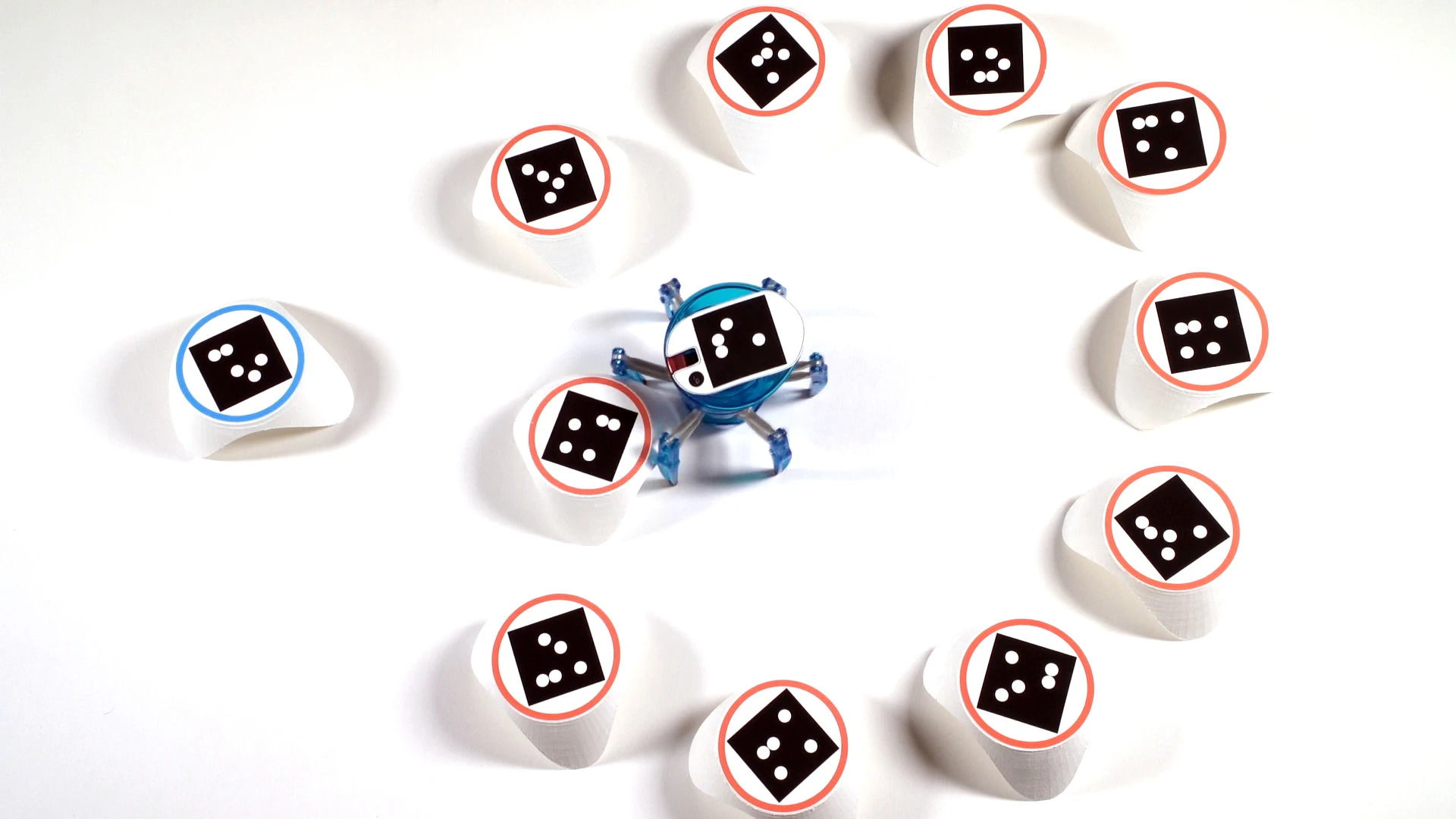 Users can move blocks around whenever they like and the bots_alive robot will respond in real time