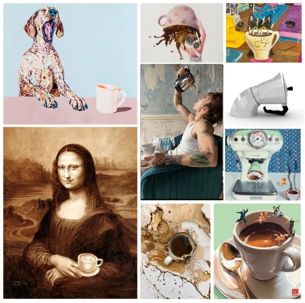 A collection of the creative odes to coffee