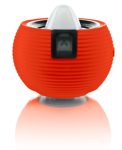 Another look at the FishHunter, which is bright orange for easy finding on the water