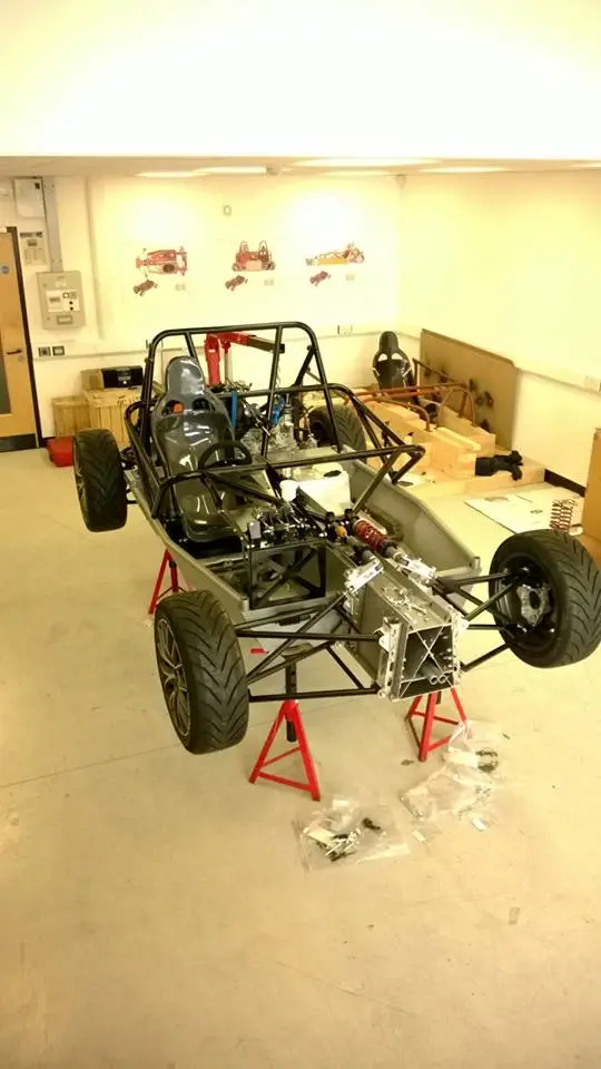 Zenos E10 without bodywork