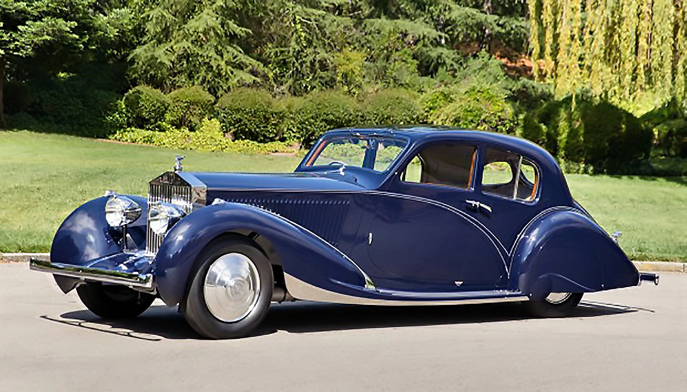 This 1932 Rolls-Royce Phantom II Continental Berline was originally commissioned by the exiled Prince of Nepal. It is the only Phantom II Bodied by Figoni et Falaschi and it sold for $1,760,000 at Amelia Island in 2017.