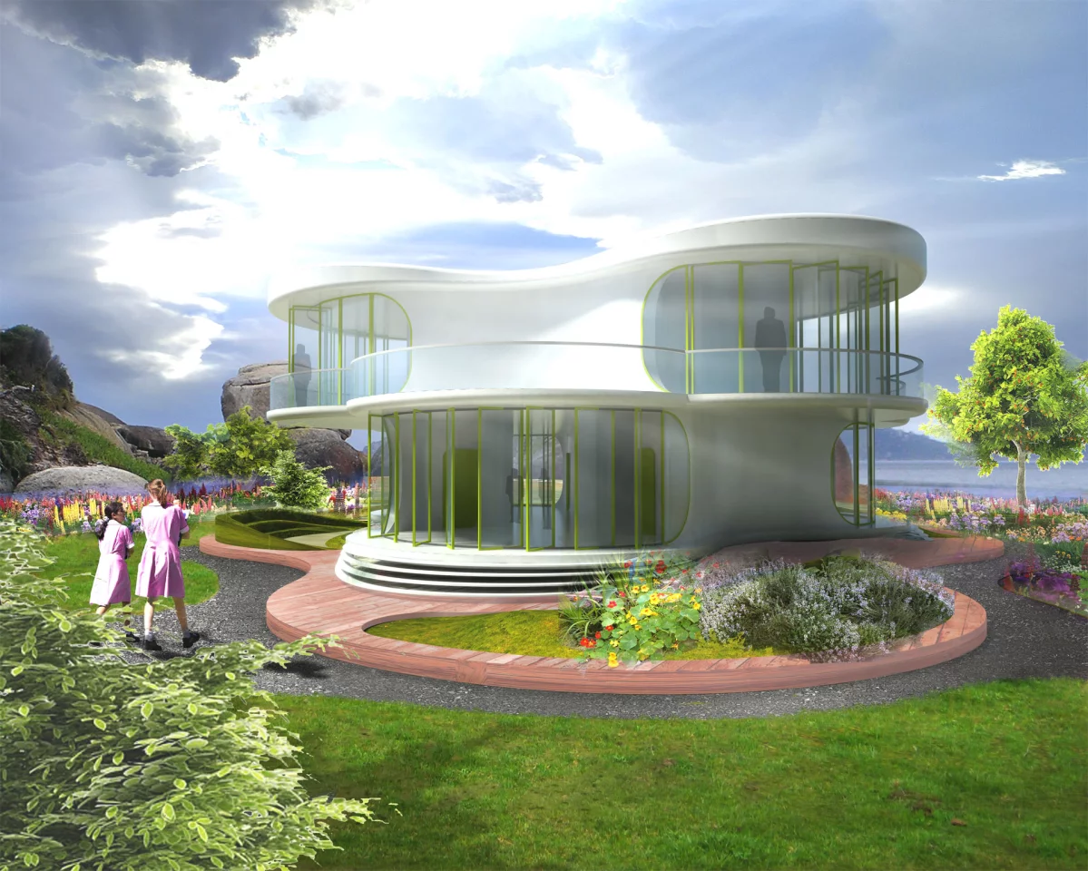 LAVA's relocatable school received an honorable mention from the judges