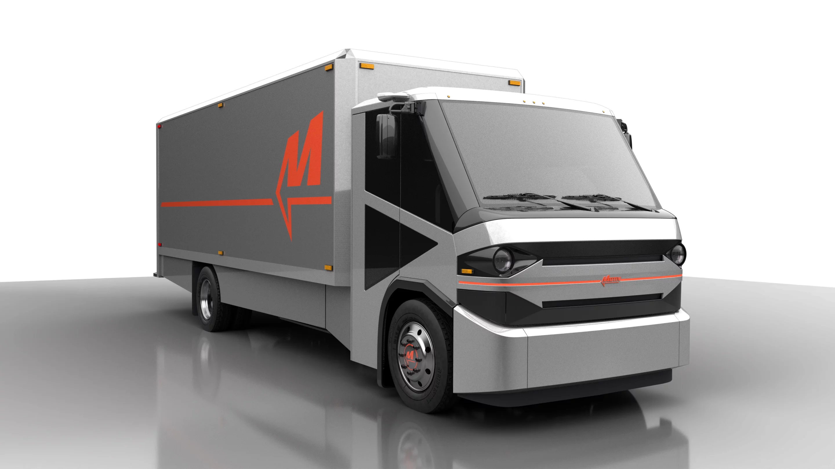 The Argo Series medium-duty electric trucks will feature a "futuristic cab" designed specifically for electric trucking
