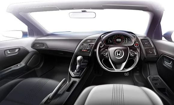 Honda says the S660 is the world’s first mini-vehicle equipped with a 6-speed manual transmission