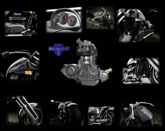 A sneak glimpse of the extraordinariy beautiful Neander 1400 turbodiesel motor is all that is afforded visitors to the Neander site. We are currently awaiting information from the factory.