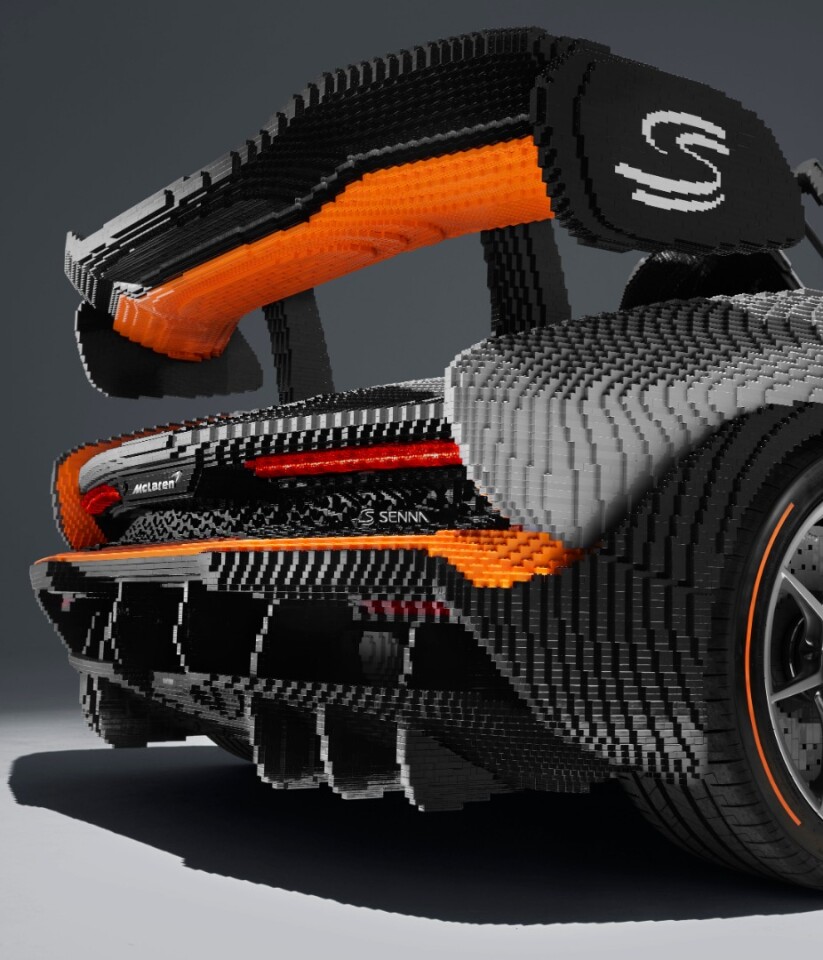The Lego Mclaren Senna Is Somehow 500 Kg Heavier Than The Real One