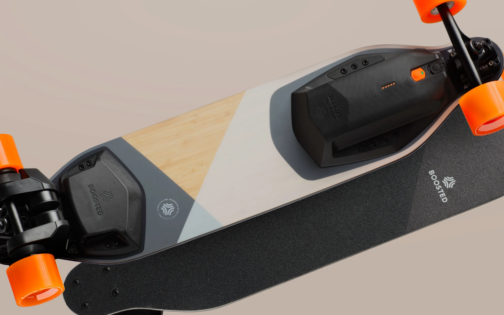 2018's decks also represent a departure for Boosted Boards, with the bamboo cores replaced with poplar on all four new offerings