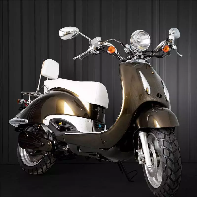 The stylish motorcycle for zipping around town, Zepii V60