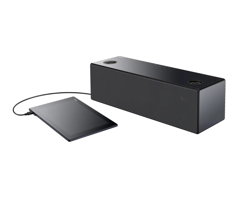 The "Ultra Premium" SRS-X9 includes support for the lossless FLAC audio format at up to 24-bit/192 kHz resolution