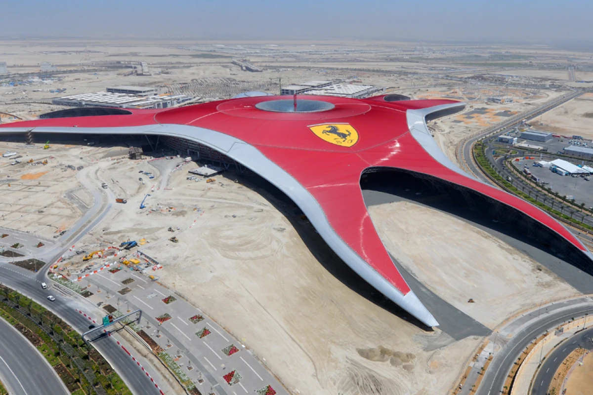 Ferrari World Abu Dhabi will be the biggest indoor theme park in the world