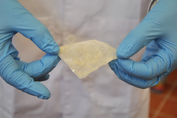 The low-cost, high-density energy-storage membrane, created at the National University of Singapore