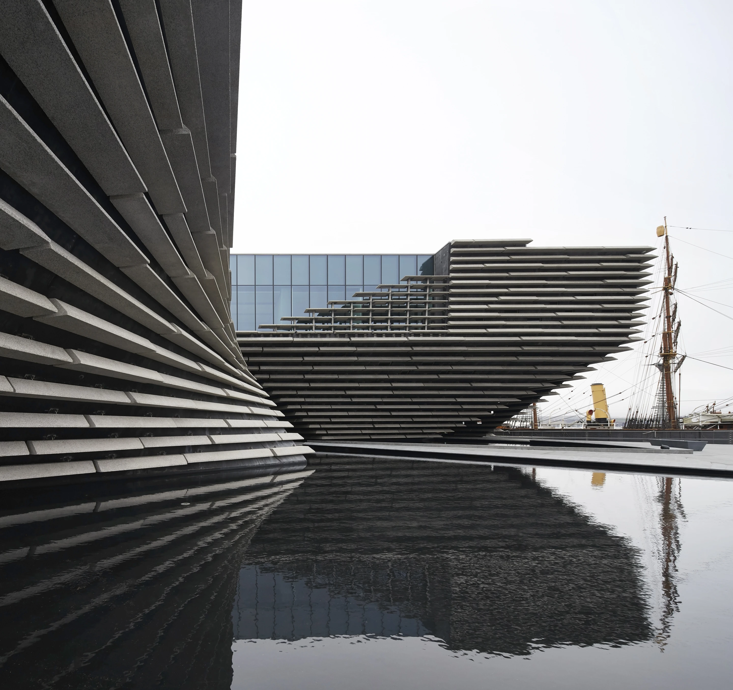 The V&A Dundee is a new branch of London’s Victoria and Albert Museum