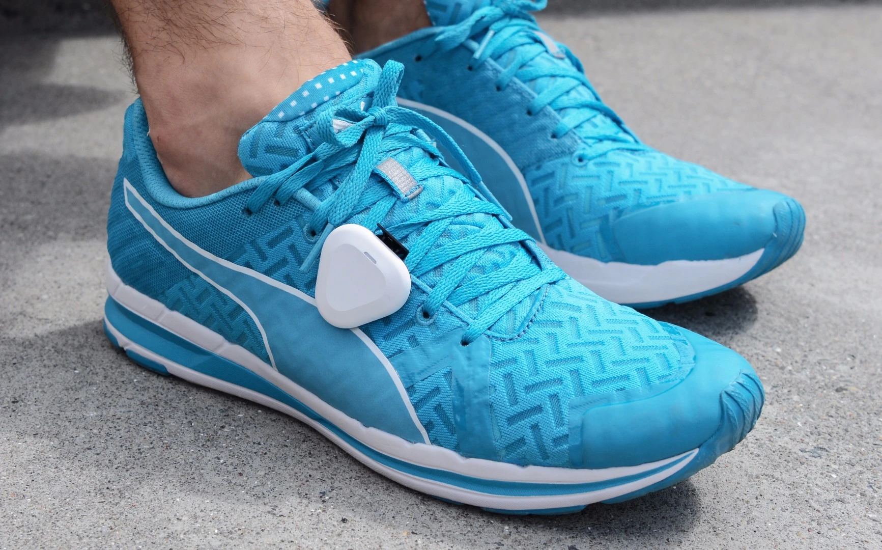 The Shft IQ running coach gives live instructions on how to improve your running form