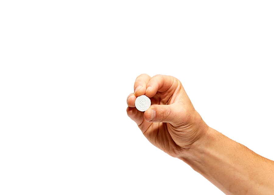 Much more convenient than a roll of toilet paper, Pact's wipes pack tiny, expand with a little water and help to initiate the decomposition process once buried