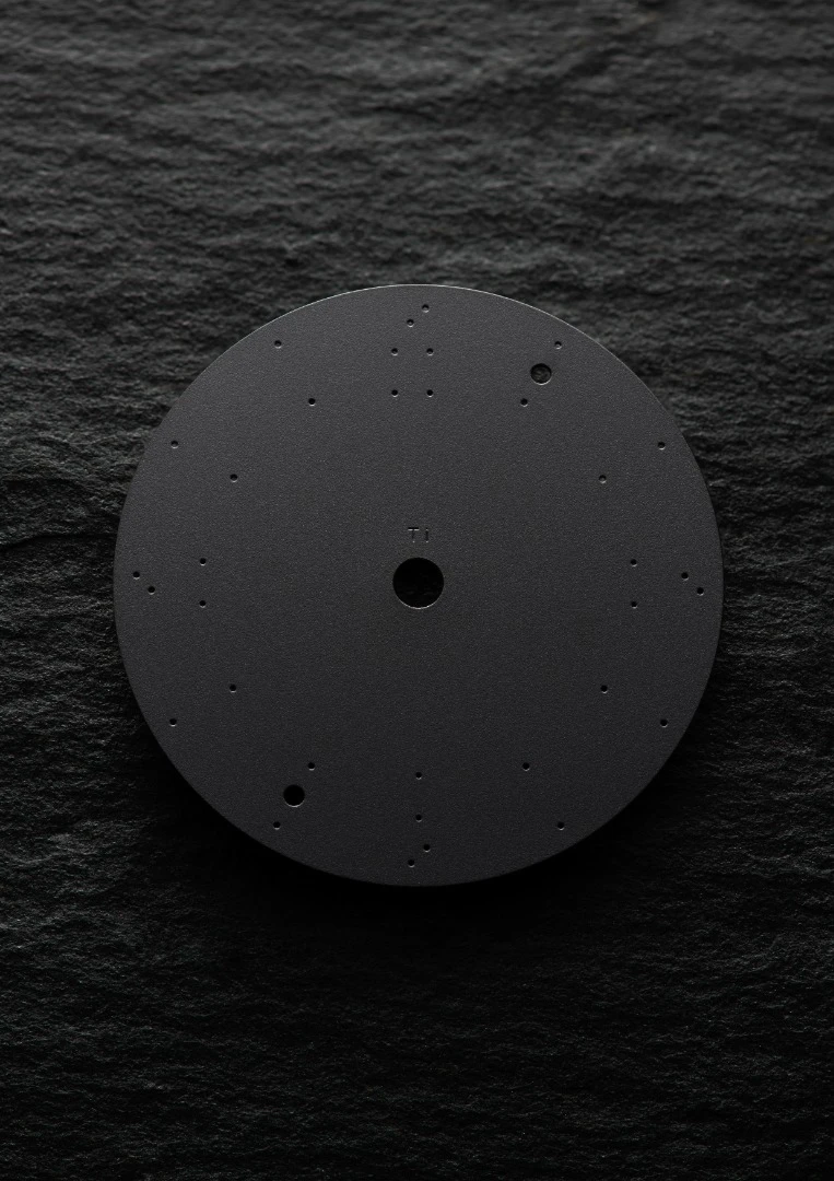 First stage of dial fabrication